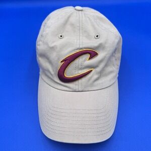 47 Brand Cleveland Cavaliers NBA Hat Tan Khaki Adjustable Baseball Dad Cap Cavs